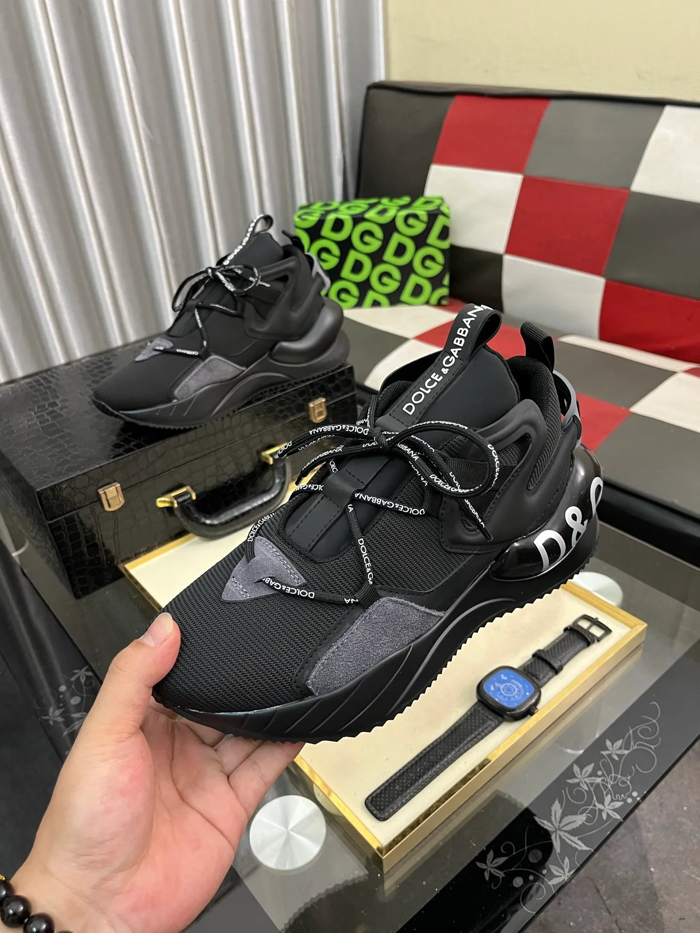Men's men's shoes 💰540⌚️⌚️【DG～】couple casual shoes 2025z cabinet sales simultaneously 🔶Size: 35-46#️⃣ 🔷5 colors🔜The upper is made of multi-material splicing➕Mesh lining, comfortable and breathable, sole: original comfortable and wear-resistant outsole, ⚠️real thing📱photographed🎬real thing is better📢📢📢